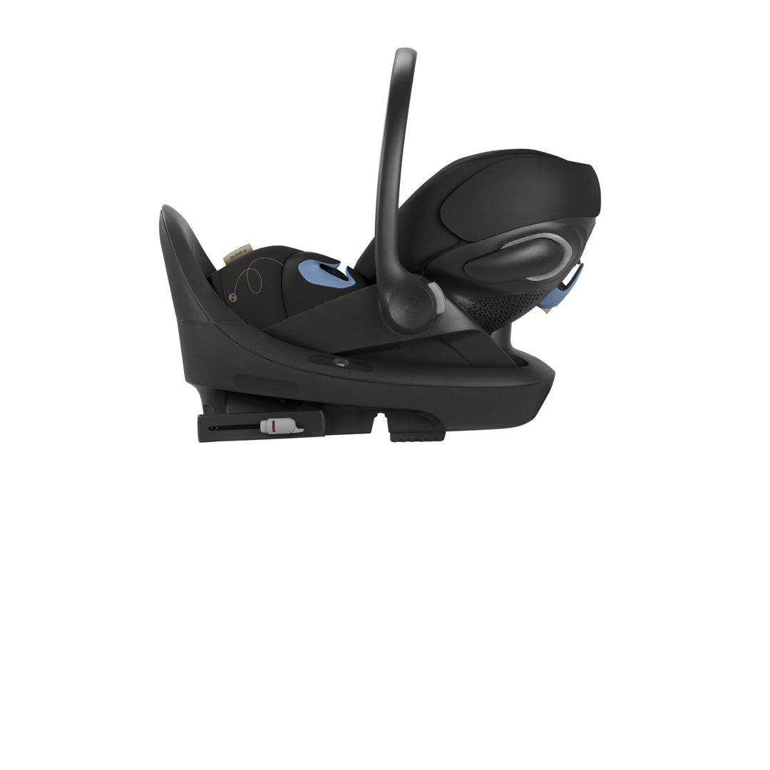 Cybex Cloud G Basic Comfort Extend Reclining Infant Car Seat with Anti-Rebound Bar - Moon Black