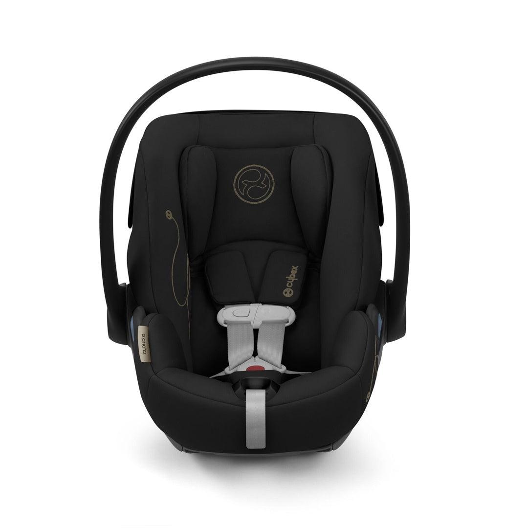 Cybex Cloud G Basic Comfort Extend Reclining Infant Car Seat with Anti-Rebound Bar - Moon Black