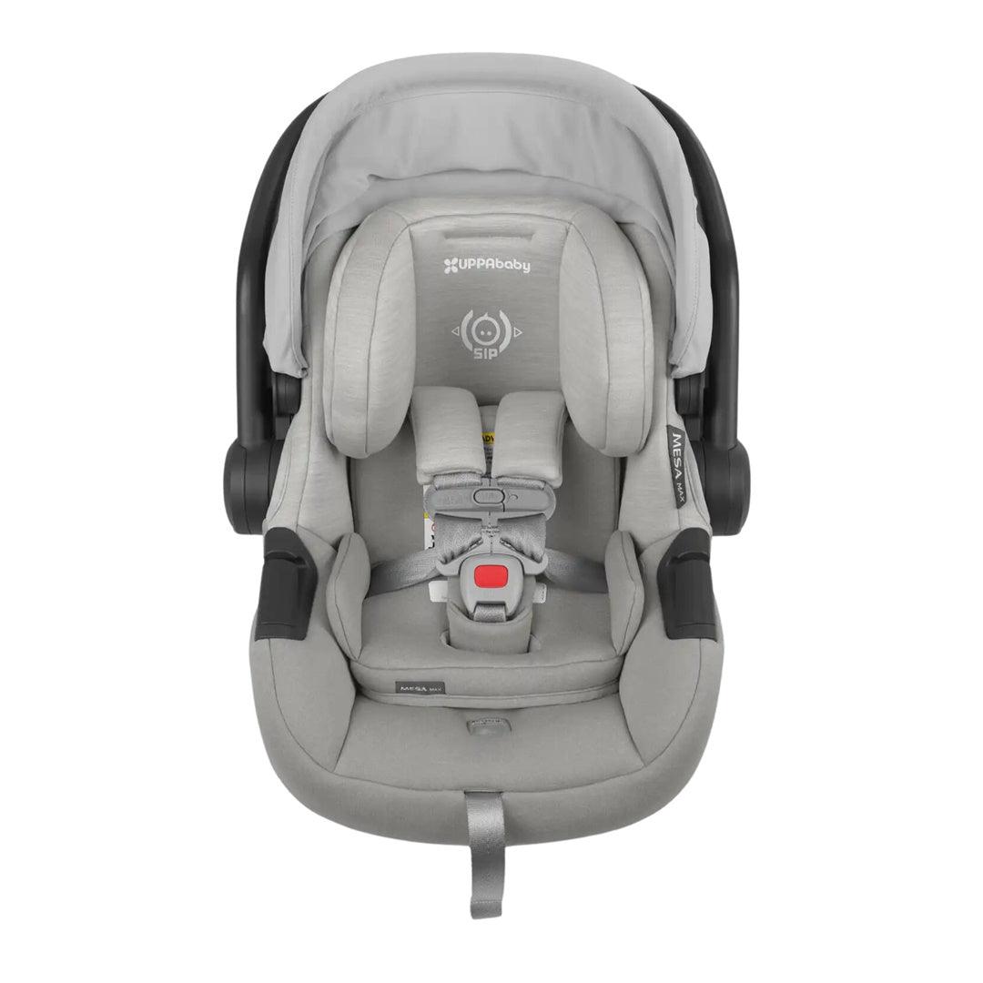 UPPAbaby MESA MAX Infant Car Seat with Load Leg and Anti-Rebound Bar - Anthony (White Grey Marl)