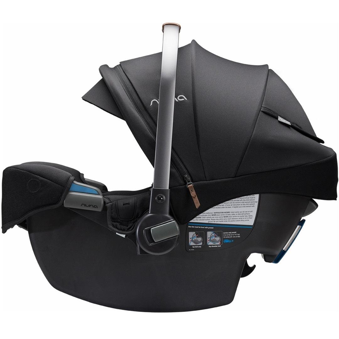Nuna PIPA RX Infant Car Seat + RELX Base with Load Leg - Caviar