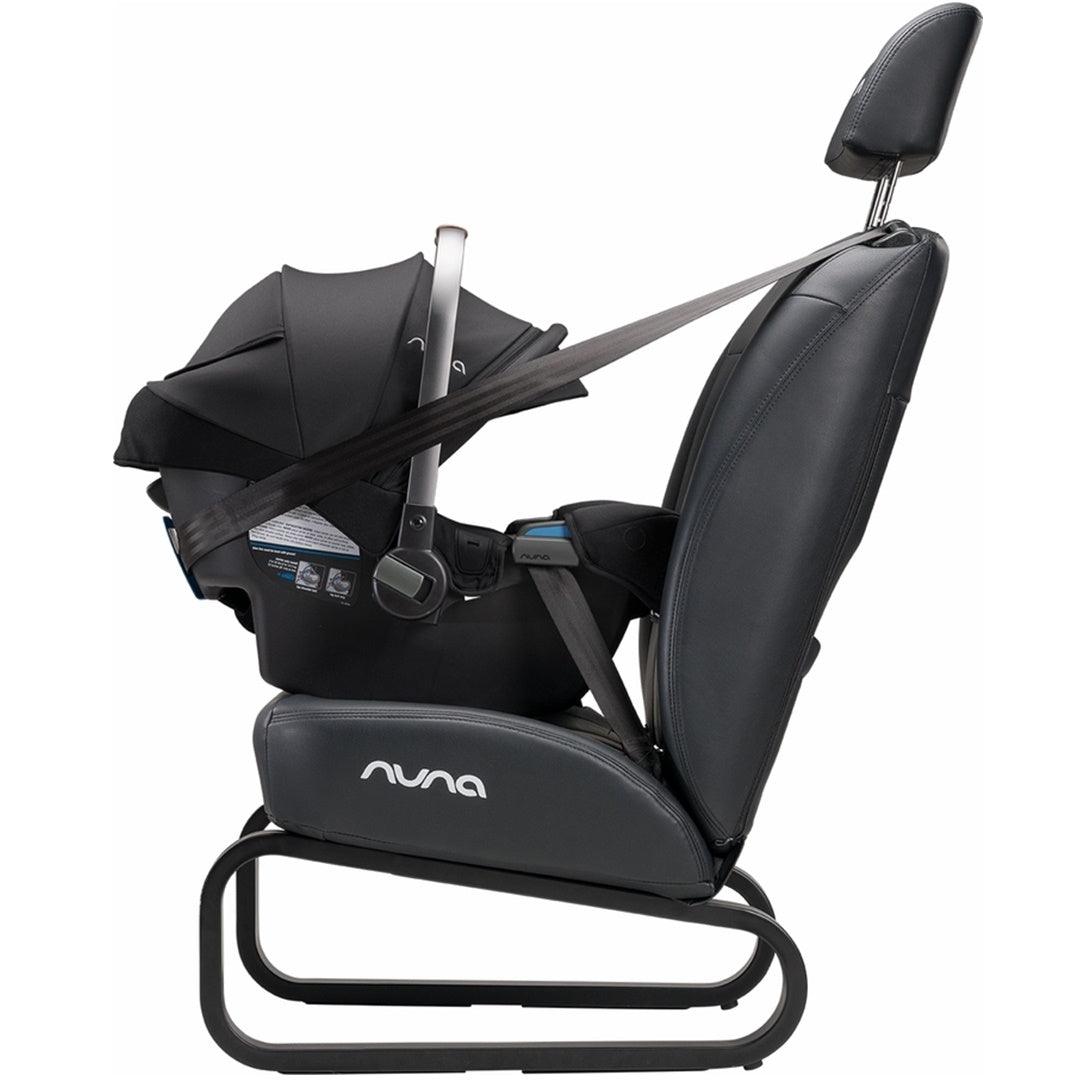 Nuna PIPA RX Infant Car Seat + RELX Base with Load Leg - Caviar