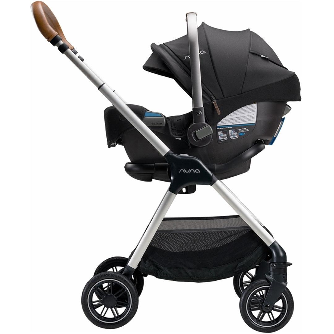Nuna PIPA RX Infant Car Seat + RELX Base with Load Leg - Caviar