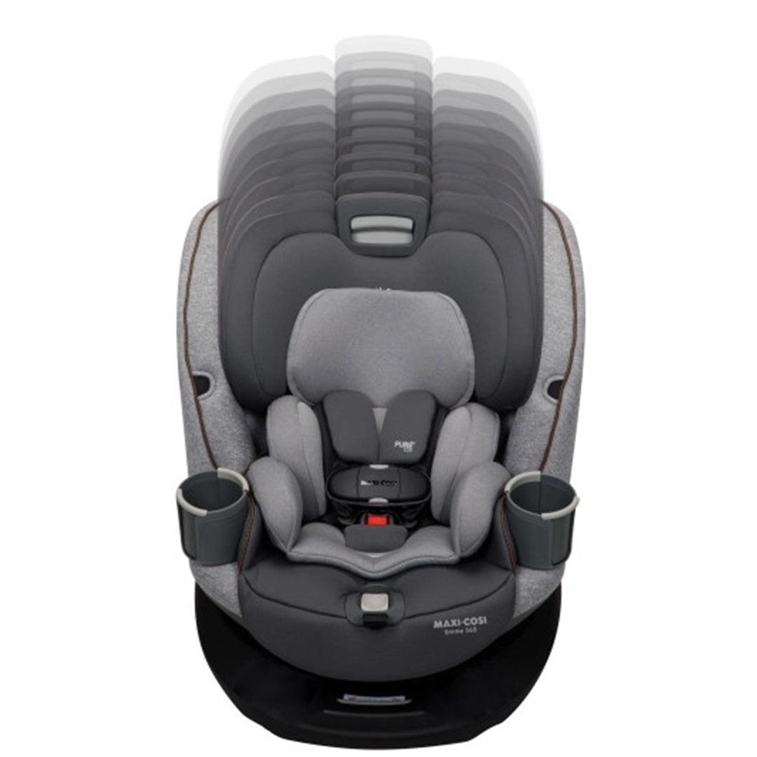 Maxi-Cosi - Emme 360 All-in-One Rotational Convertible Car Seat, Urban Wonder