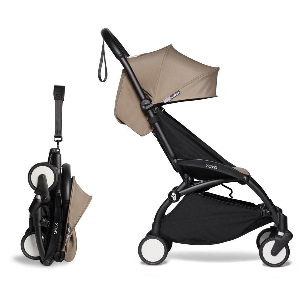 Babyzen YOYO2 Ultra Compact 6+ Stroller - Black / Taupe