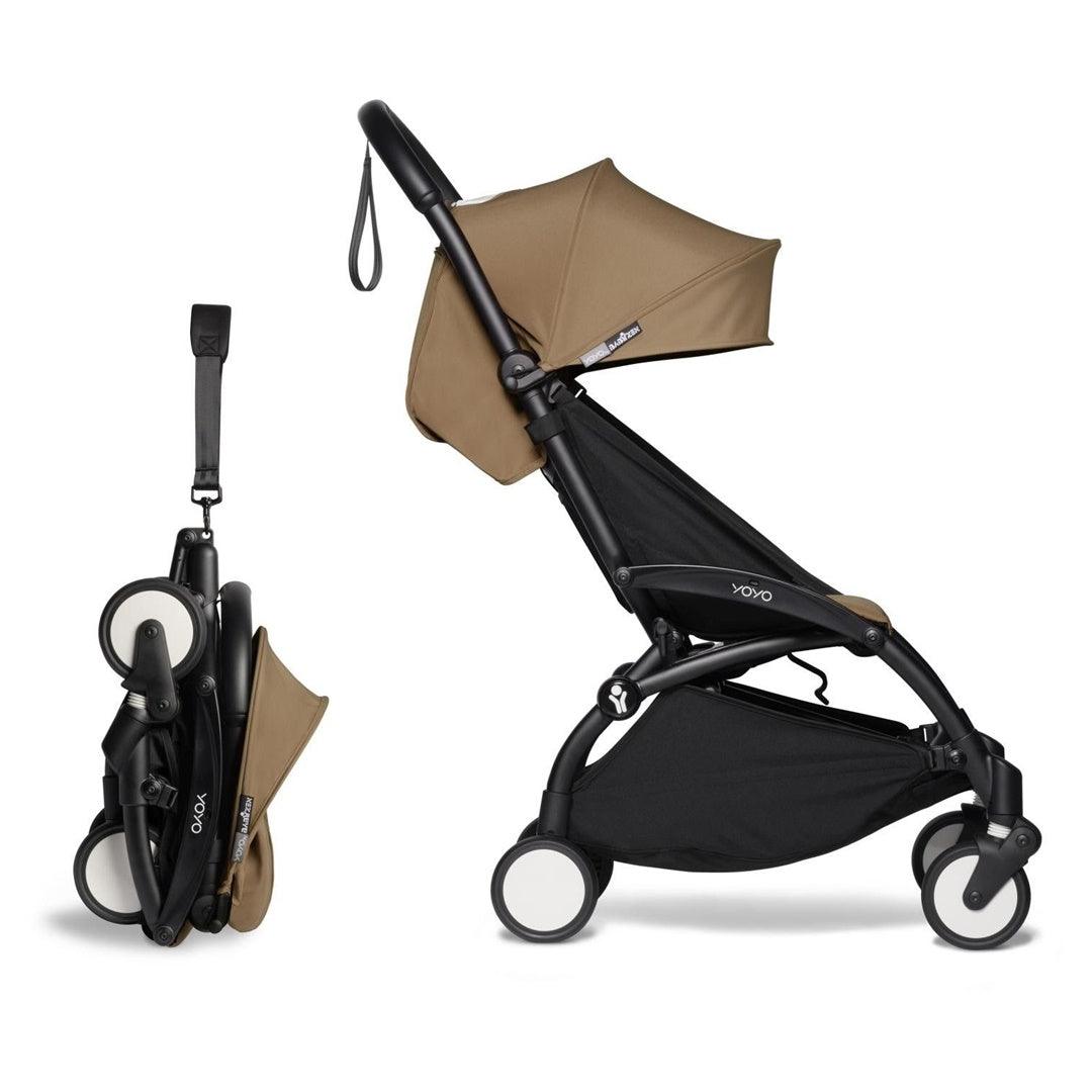 Babyzen YOYO2 Ultra Compact 6+ Stroller - Black / Toffee