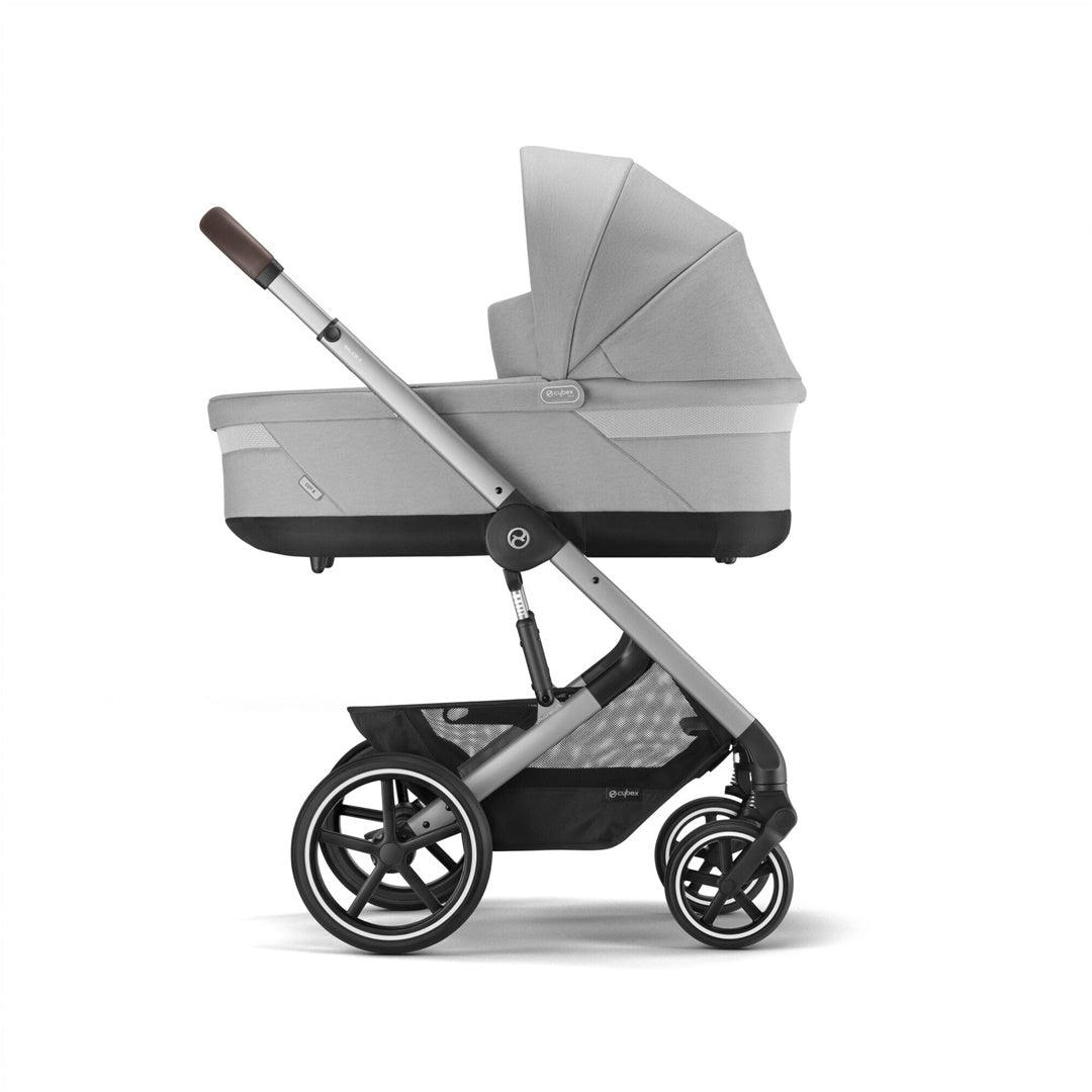 Cybex Balios S Lux 2 Stroller - Silver Frame / Lava Grey