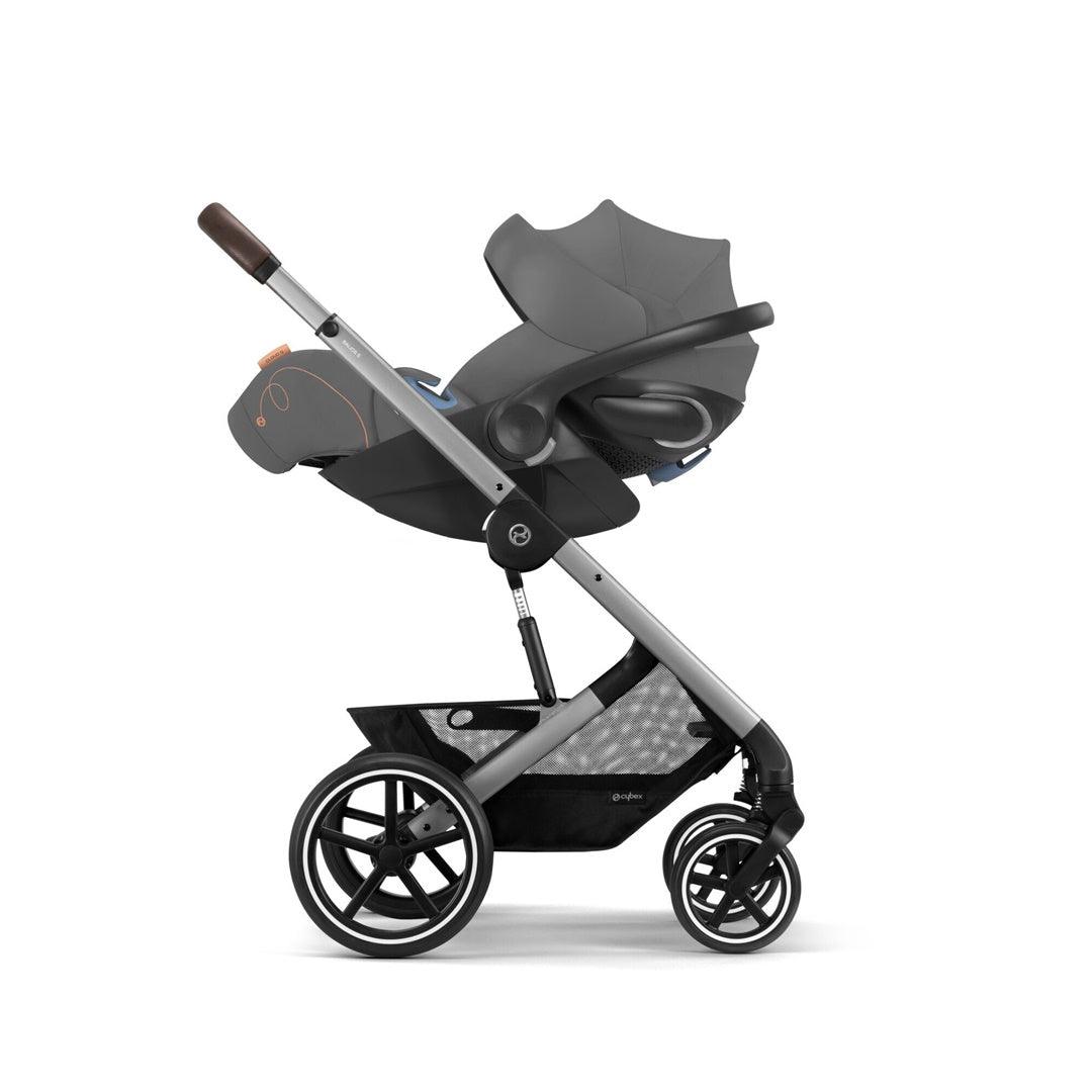 Cybex Balios S Lux 2 Stroller - Silver Frame / Lava Grey