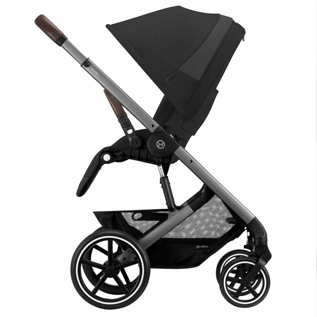 Cybex Balios S Lux 2 Stroller - Silver Frame / Moon Black
