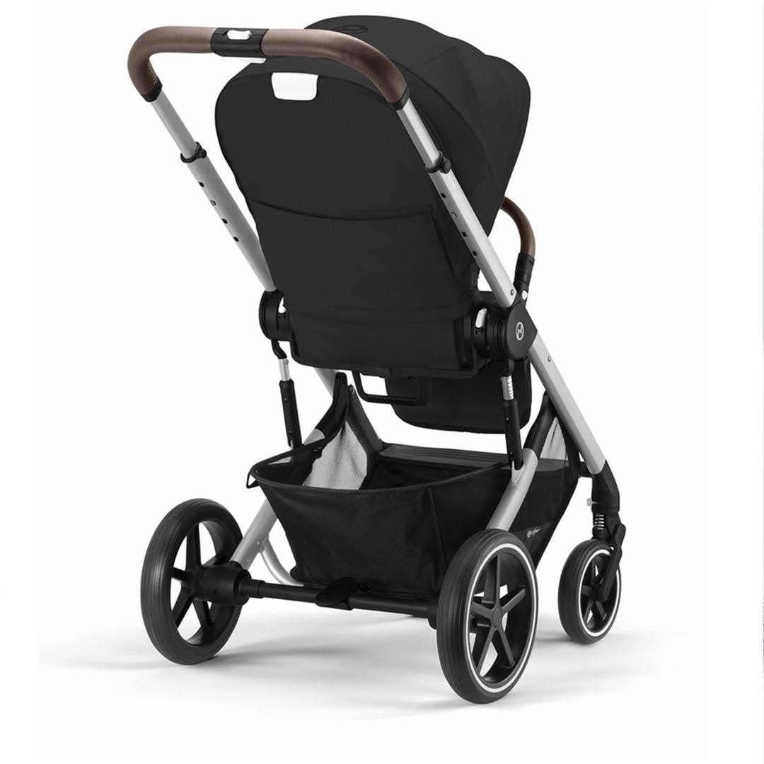 Cybex Balios S Lux 2 Stroller - Silver Frame / Moon Black