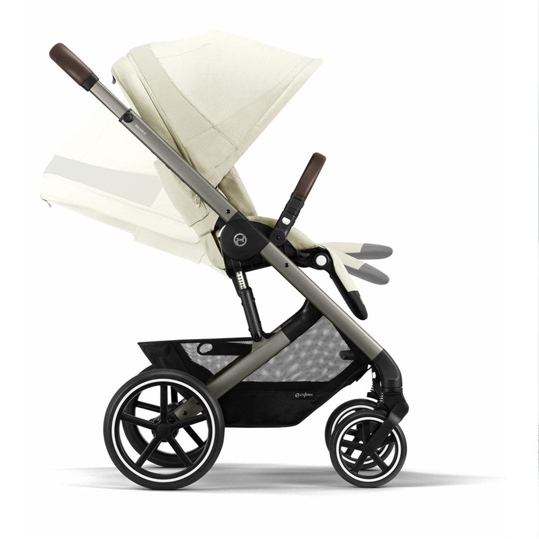 Cybex Balios S Lux 2 Stroller - Taupe Frame / Seashell Beige
