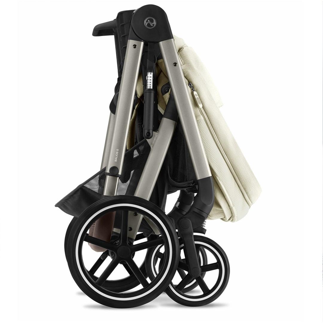 Cybex Balios S Lux 2 Stroller - Taupe Frame / Seashell Beige