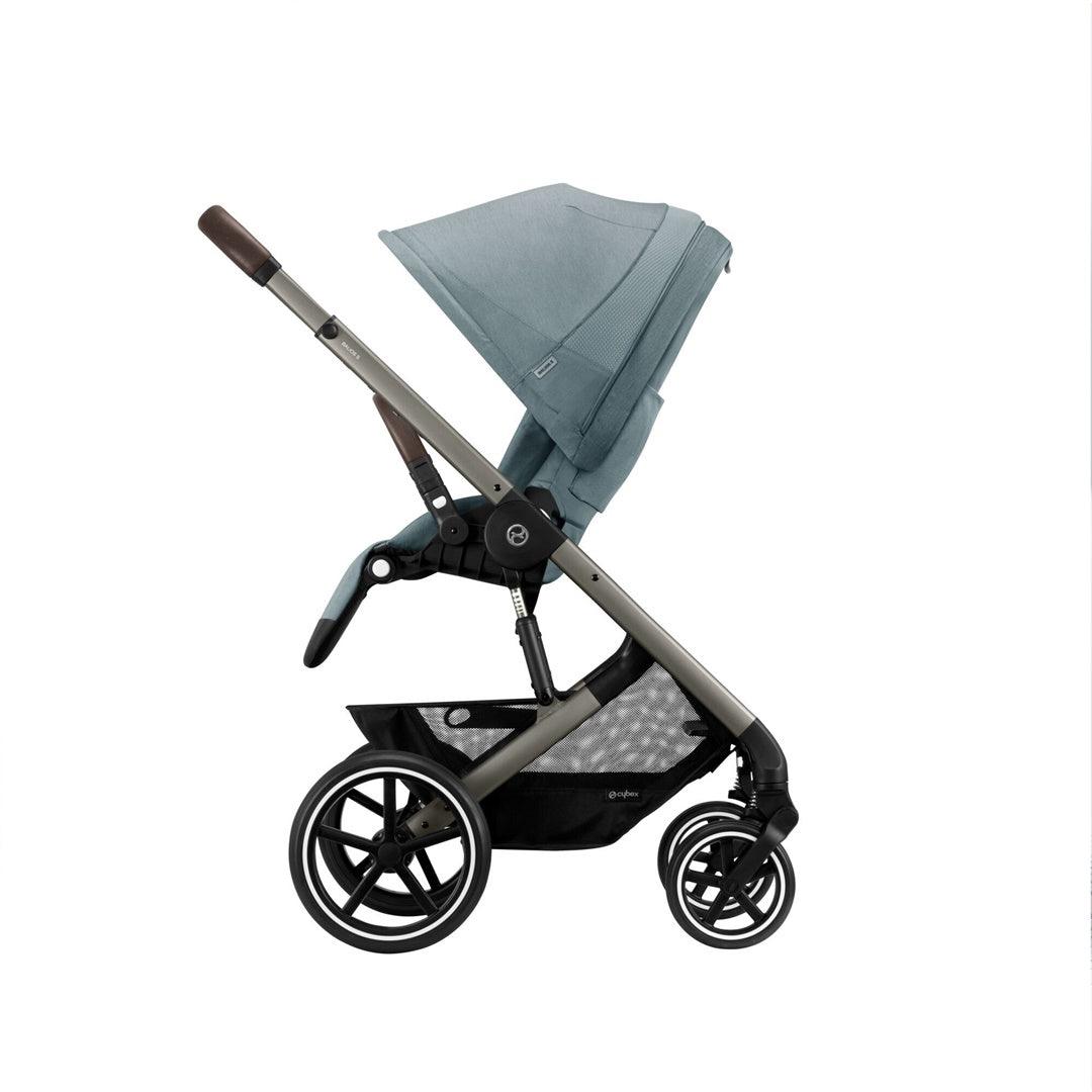Cybex Balios S Lux 2 Stroller - Taupe Frame / Sky Blue