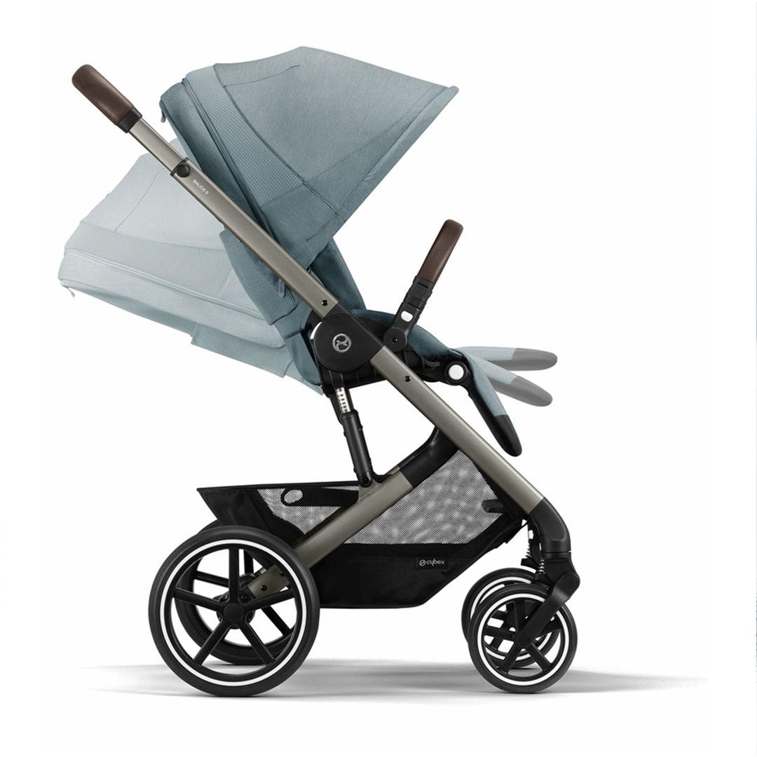 Cybex Balios S Lux 2 Stroller - Taupe Frame / Sky Blue