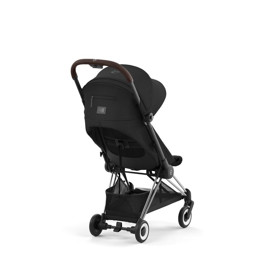 Cybex COYA Compact Stroller - Chrome / Dark Brown / Sepia Black