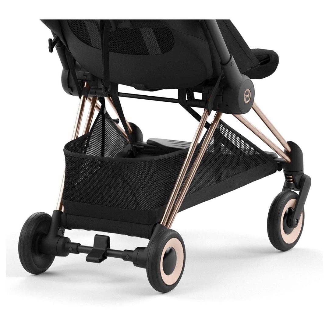 Cybex COYA Compact Stroller - Chrome / Dark Brown / Off White