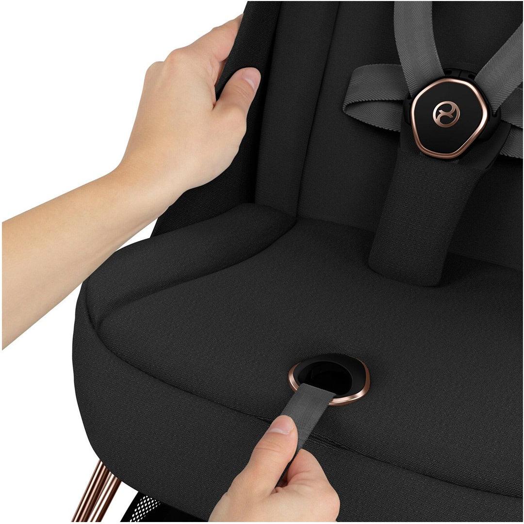 Cybex COYA Compact Stroller - Matte Black / Cozy Beige