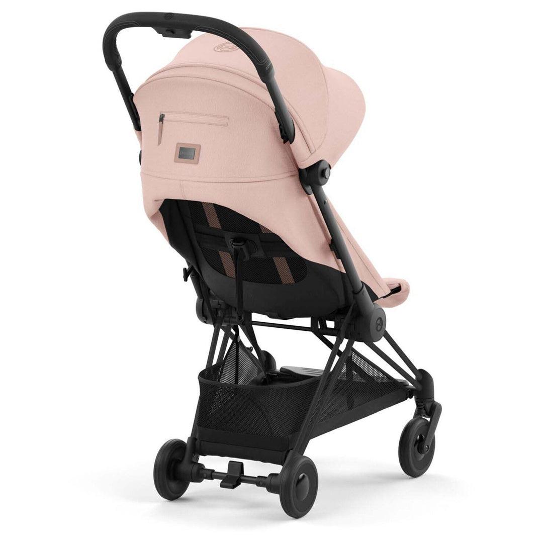 Cybex COYA Compact Stroller - Matte Black / Peach Pink