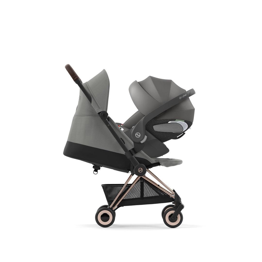 Cybex COYA Compact Stroller - Rose Gold / Mirage Grey