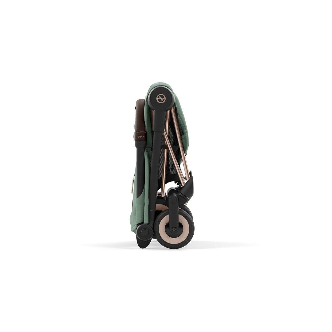 Cybex COYA Compact Stroller - Rose Gold / Leaf Green