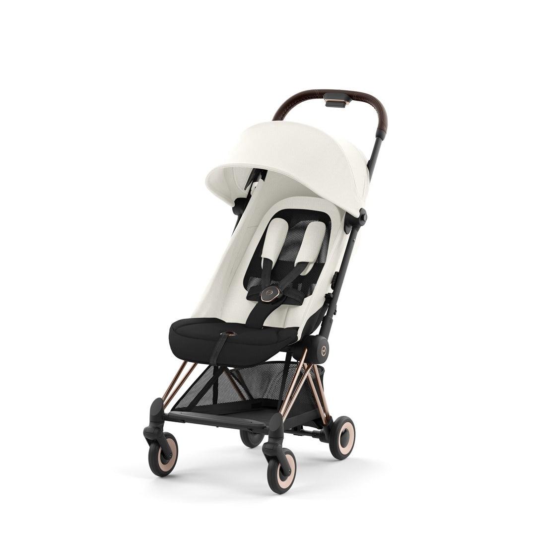 Cybex COYA Compact Stroller - Rose Gold / Off White