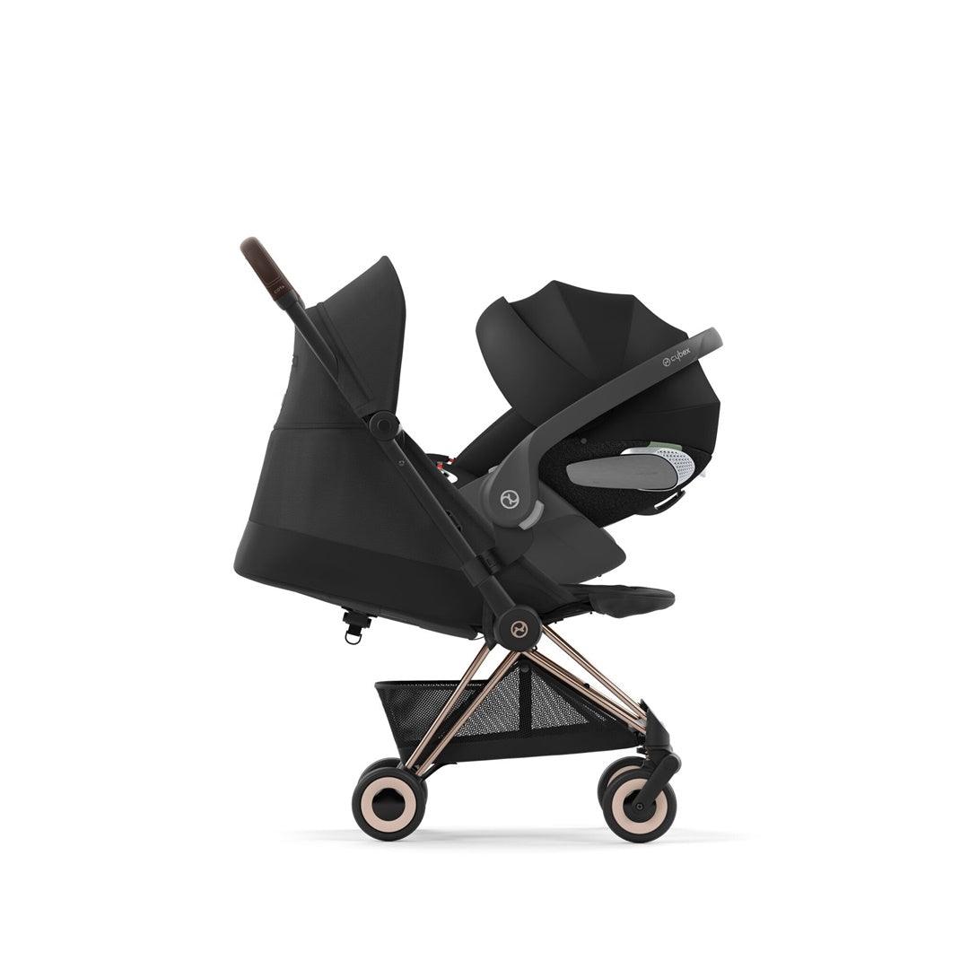 Cybex COYA Compact Stroller - Rose Gold / Sepia Black