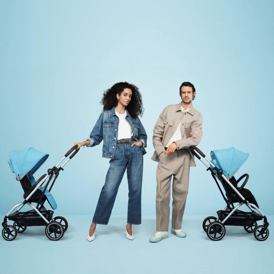 Cybex Eezy S Twist +2 V2 Stroller - Beach Blue
