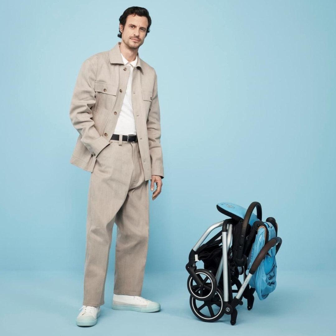 Cybex Eezy S Twist +2 V2 Stroller - Beach Blue