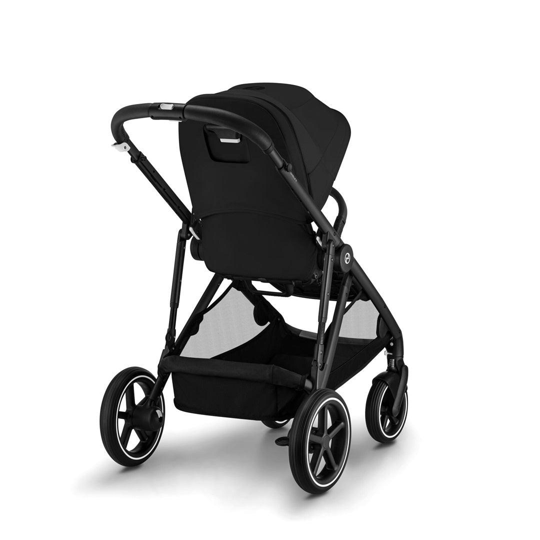Cybex Gazelle S 2 Single-to-Double Stroller - Black Frame / Moon Black
