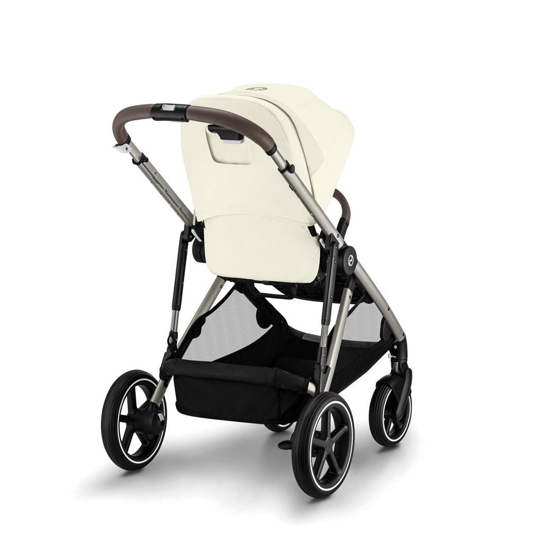 Cybex Gazelle S 2 Single-to-Double Stroller - Taupe Frame / Seashell Beige