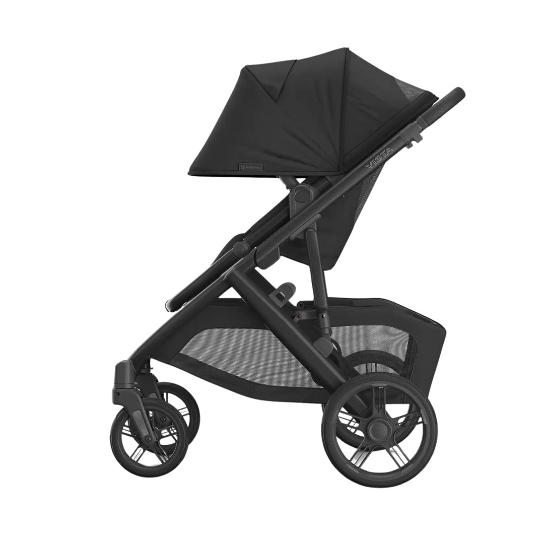 Uppababy Vista V3 - Stroller Jake Charcoal/Carbon Frame/Black Leather