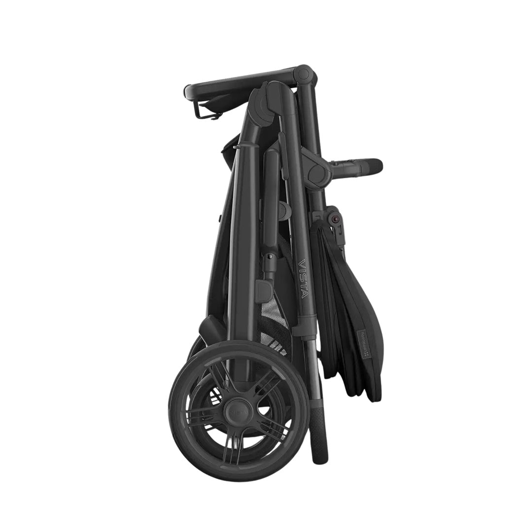 Uppababy Vista V3 - Stroller Jake Charcoal/Carbon Frame/Black Leather