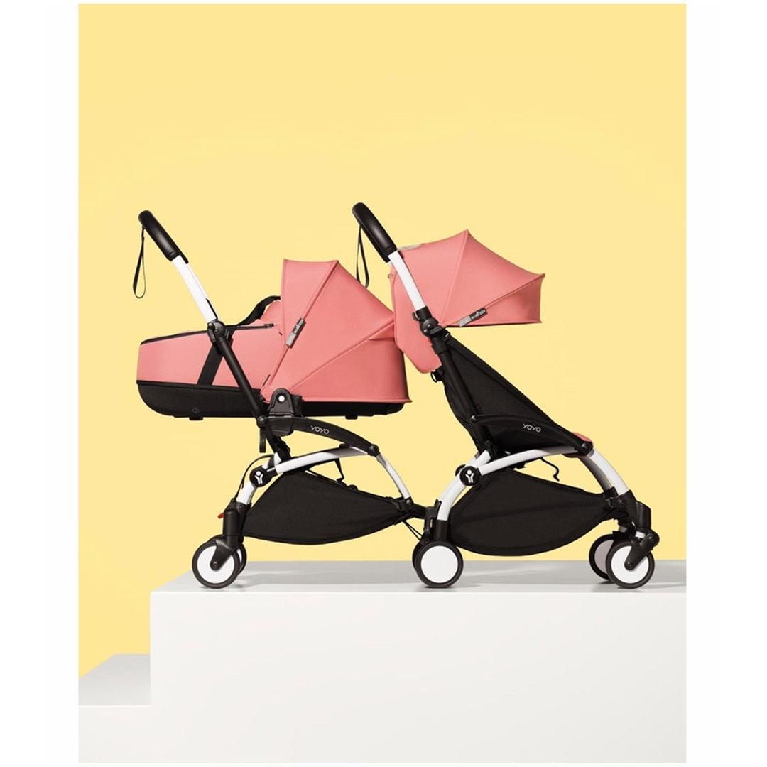 Babyzen YOYO Connect Double Stroller 6+ / 6+ Bundle - Black / Taupe
