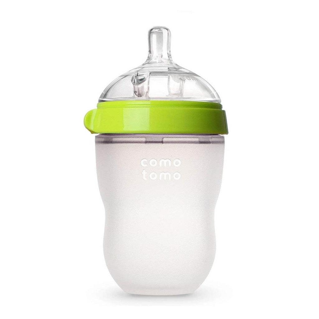 Comotomo Baby Bottle Bundle Green
