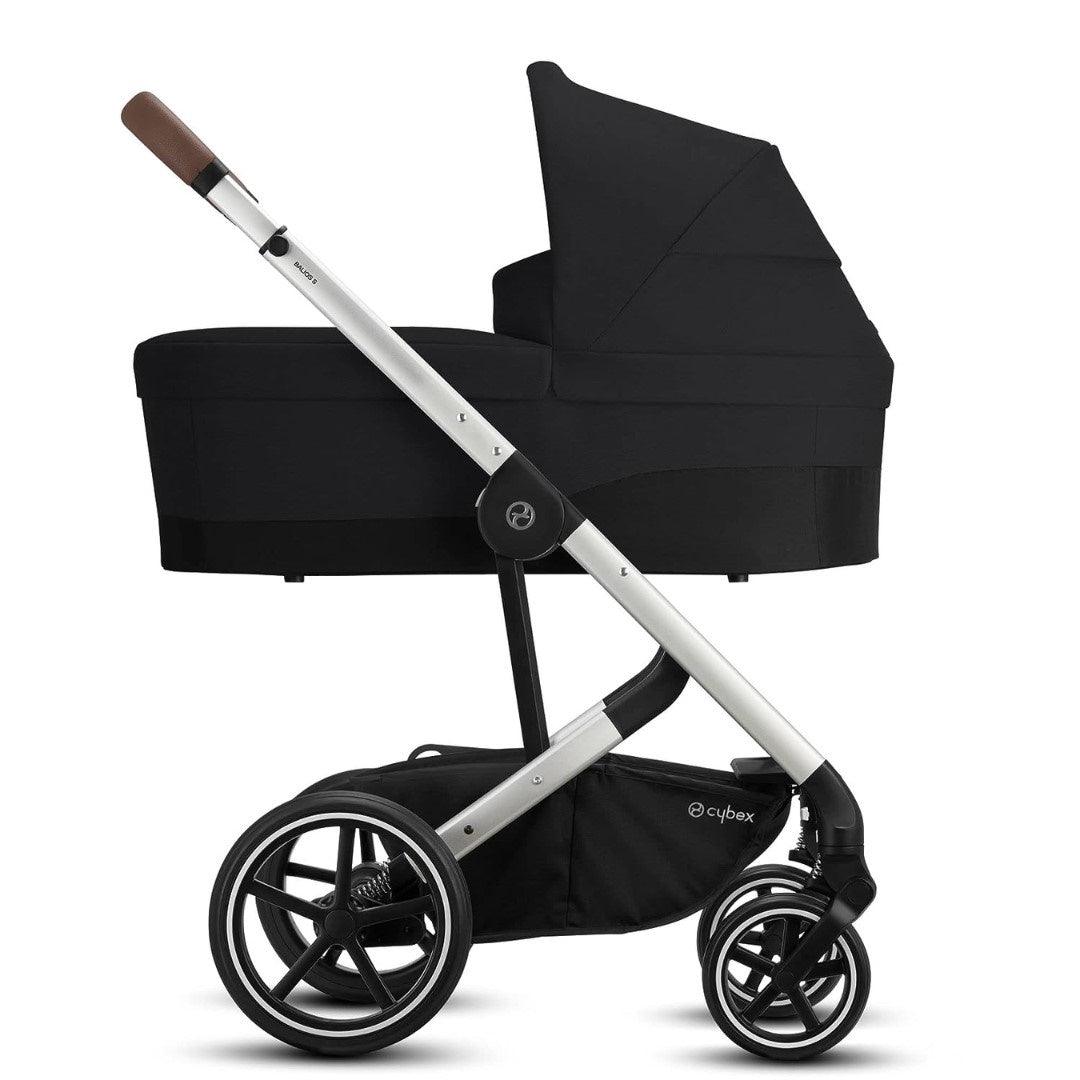 Cybex Balios S Lux 2 Stroller - Silver Frame / Moon Black