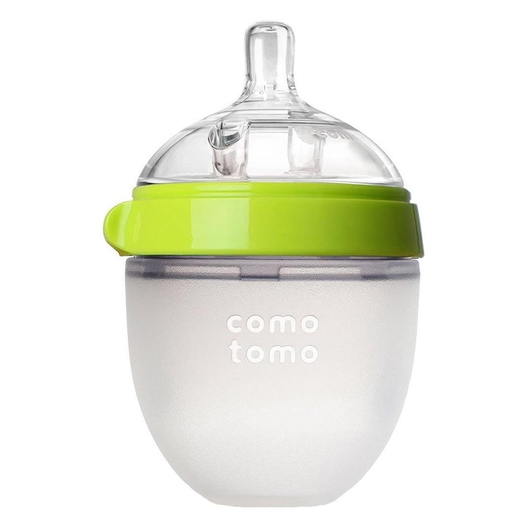 Comotomo Baby Bottle Bundle Green