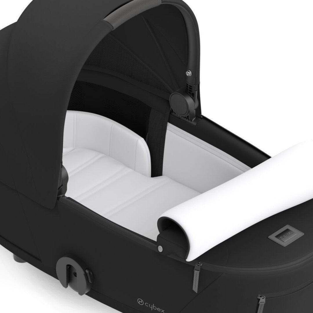 Cybex Mios Stroller Lux Carry Cot Deep Black