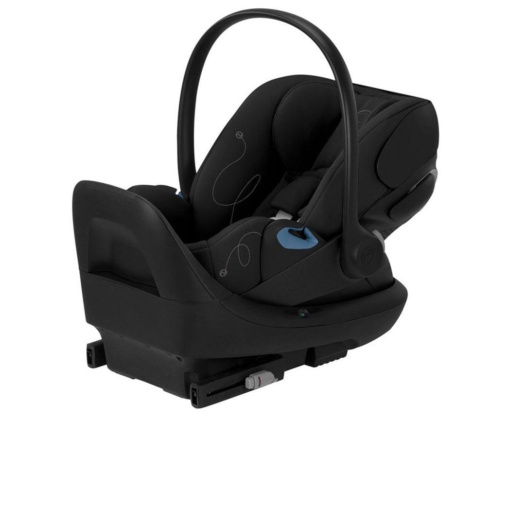 Cybex Cloud G Basic Comfort Extend Reclining Infant Car Seat with Anti-Rebound Bar - Moon Black