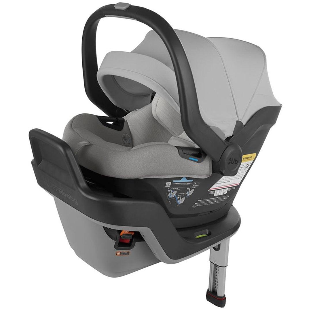 UPPAbaby MESA MAX Infant Car Seat with Load Leg and Anti-Rebound Bar - Anthony (White Grey Marl)