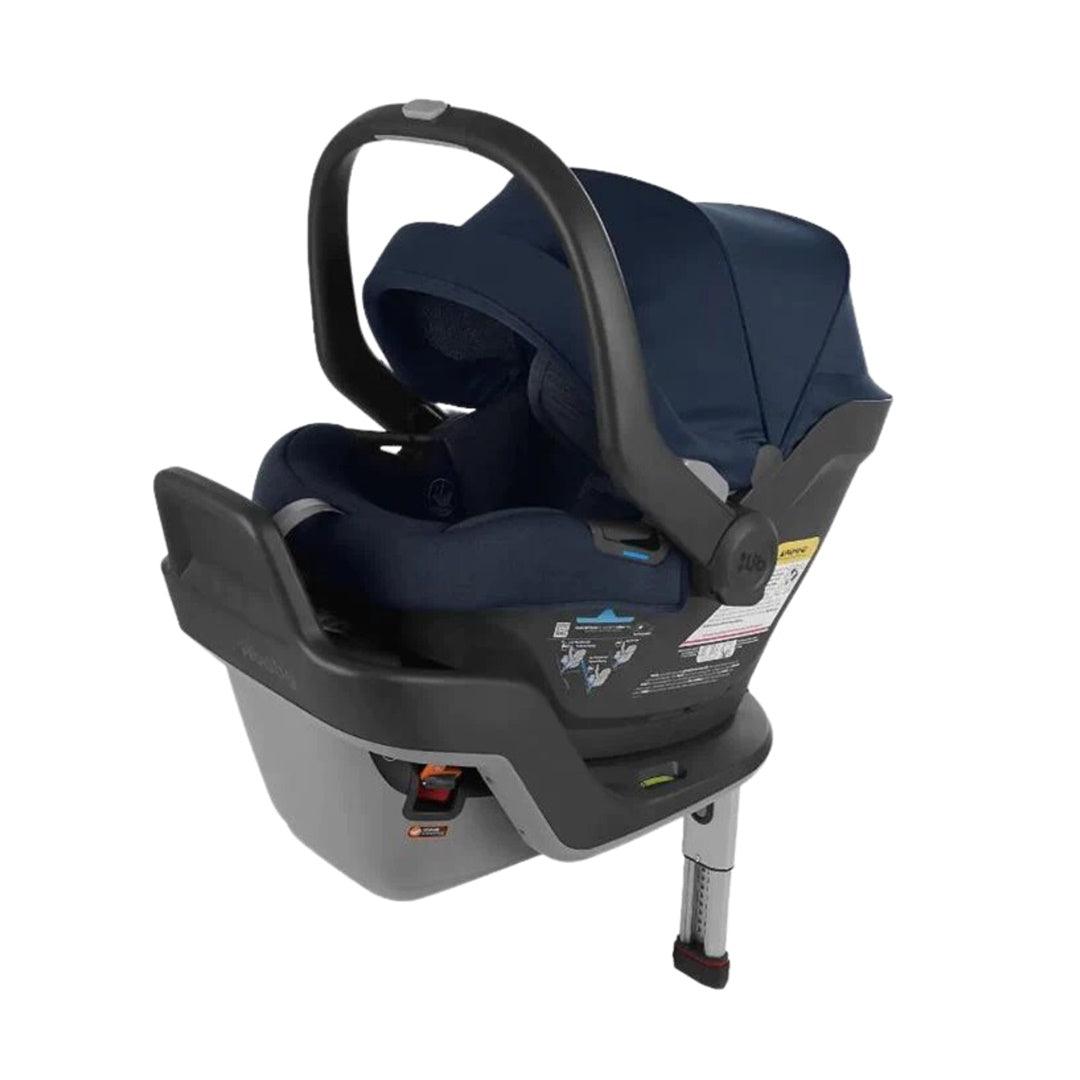 UPPAbaby MESA MAX Infant Car Seat with Load Leg and Anti-Rebound Bar - Noa (Navy Melange)