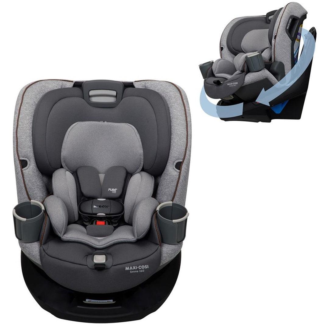Maxi-Cosi - Emme 360 All-in-One Rotational Convertible Car Seat, Urban Wonder