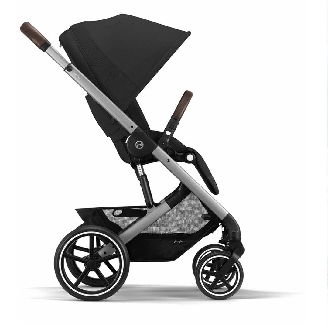 Cybex Balios S Lux 2 Stroller - Silver Frame / Moon Black
