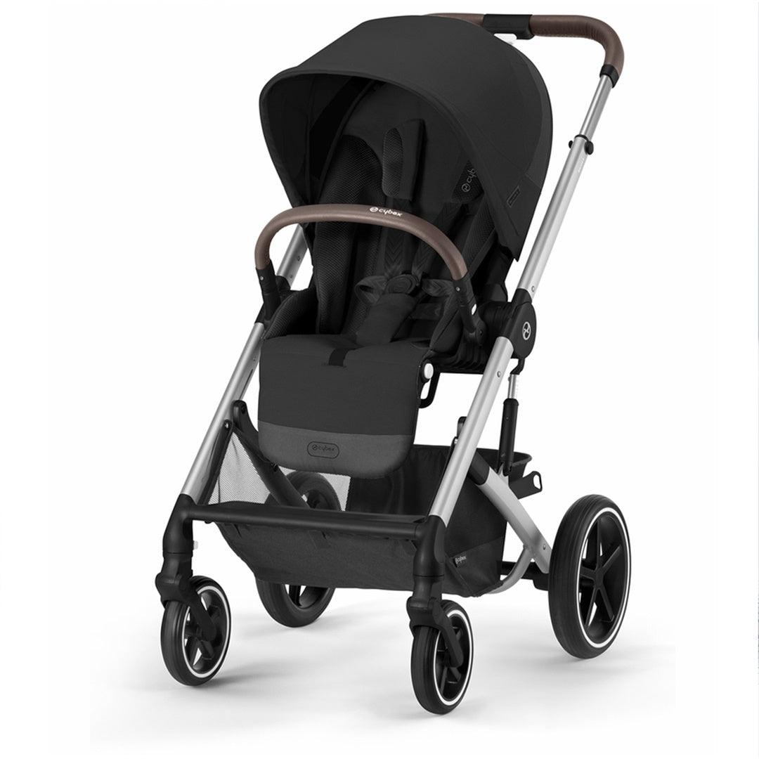 Cybex Balios S Lux 2 Stroller - Silver Frame / Moon Black