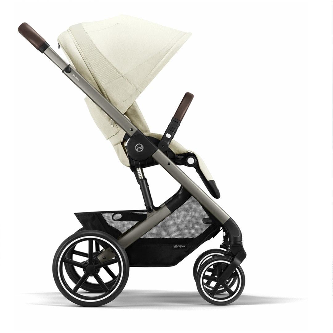 Cybex Balios S Lux 2 Stroller - Taupe Frame / Seashell Beige