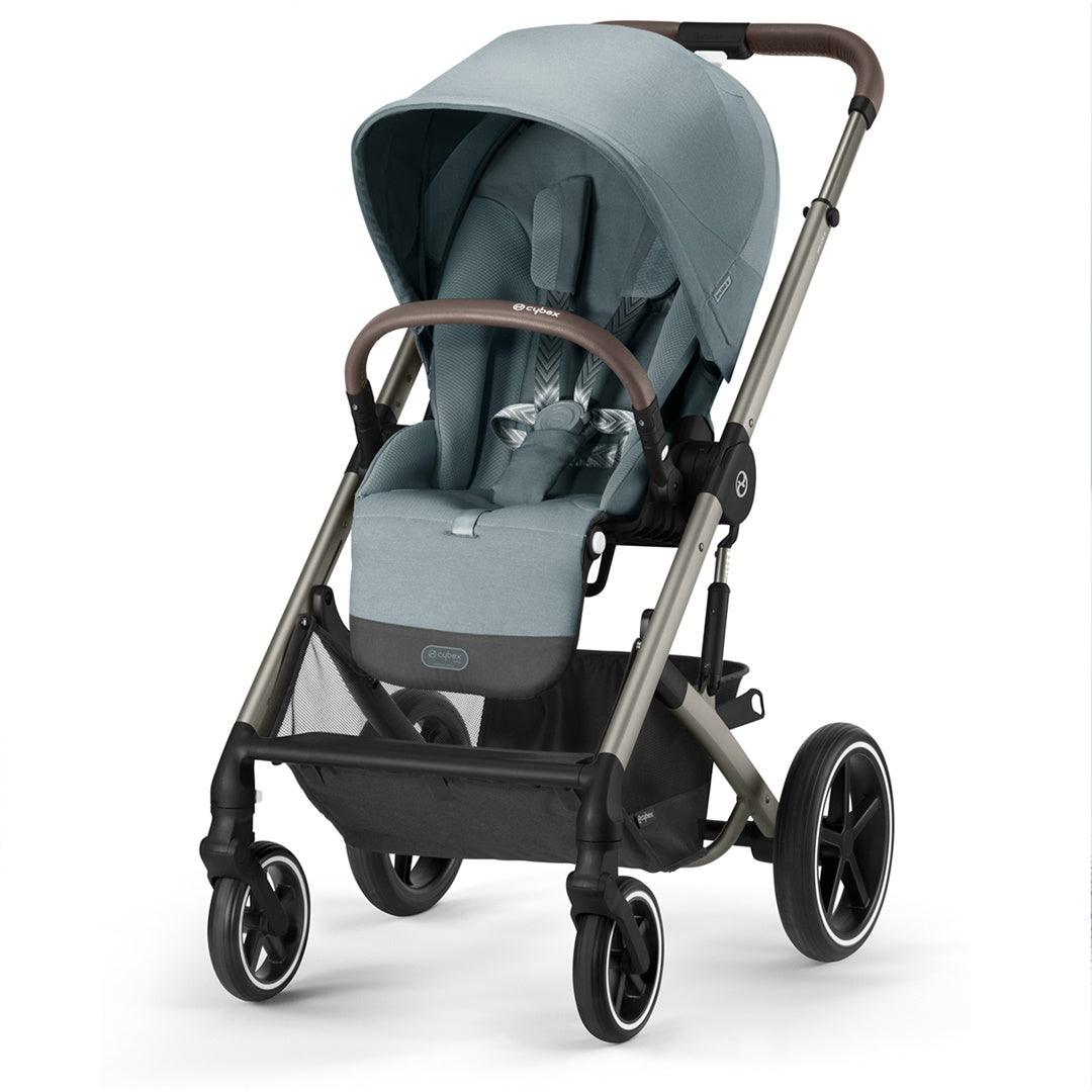 Cybex Balios S Lux 2 Stroller - Taupe Frame / Sky Blue