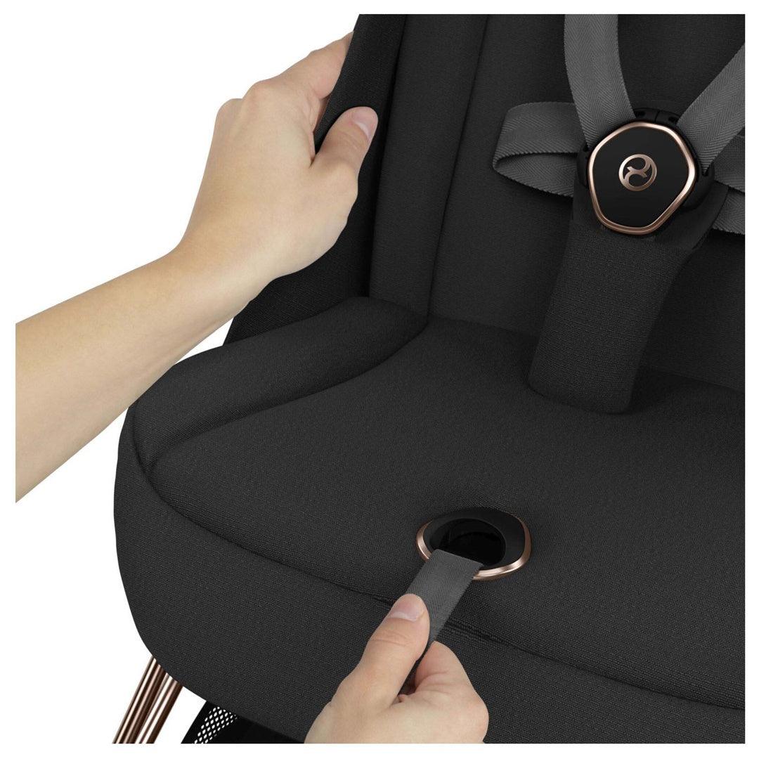 Cybex COYA Compact Stroller - Matte Black / Mirage Grey