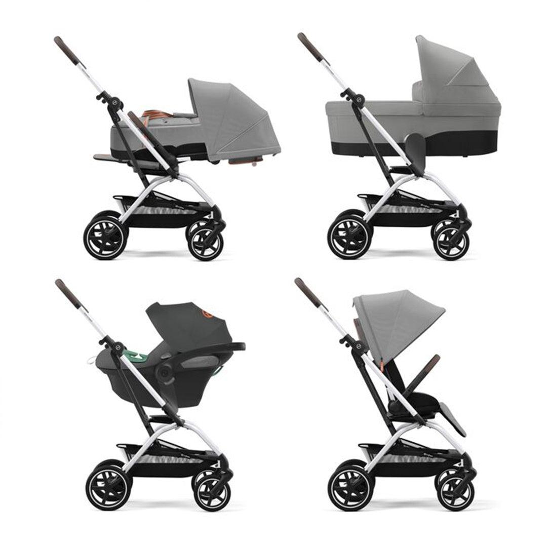 Cybex Eezy S Twist +2 V2 Stroller - Lava Grey
