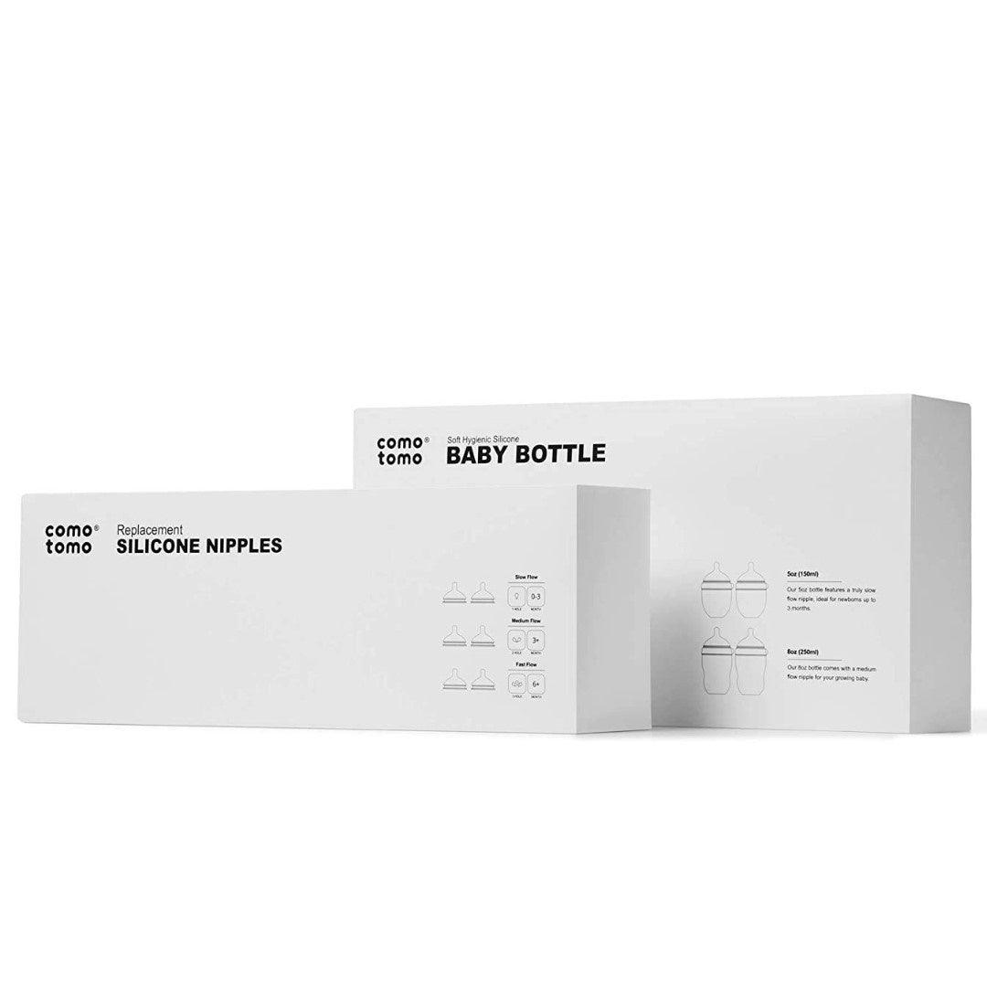 Comotomo Baby Bottle Bundle Green