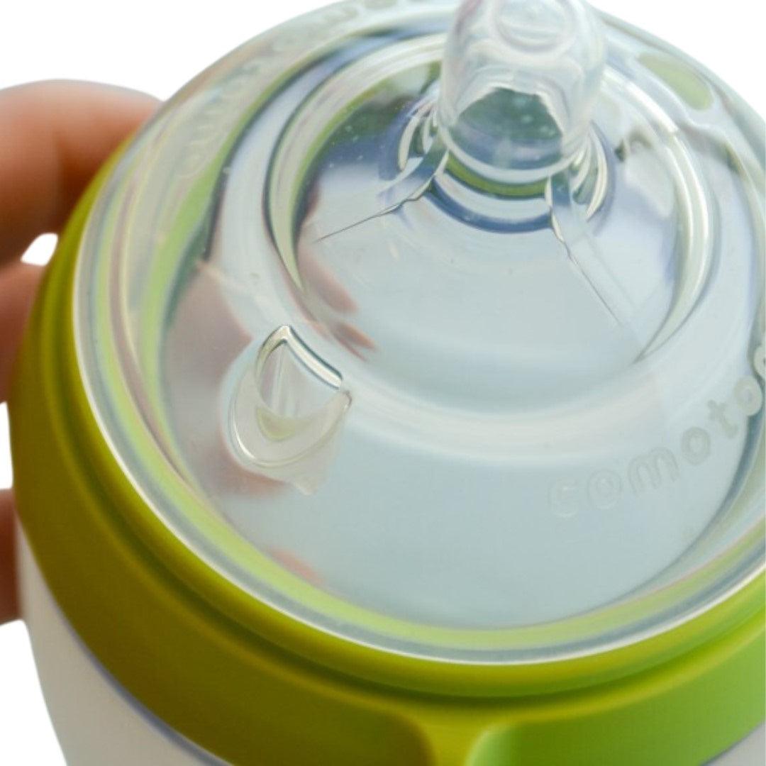 Comotomo Baby Bottle Bundle Green