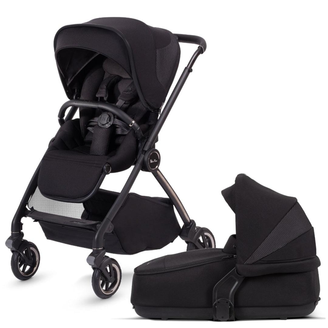 Silver Cross Dune Stroller + Compact Bassinet - Space